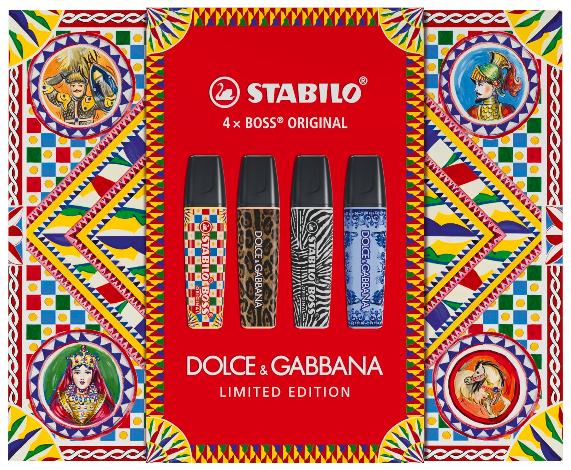 evidenziatori stabilo dolce gabbana
