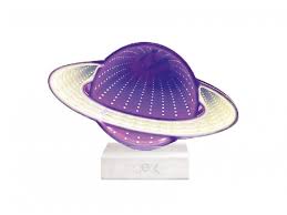 NelQuieOra Lampada 3D Tunnel Pianeta