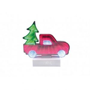 Lampada LED 3D Tunnel Furgone Natalizio decorazione luminosa natalizia