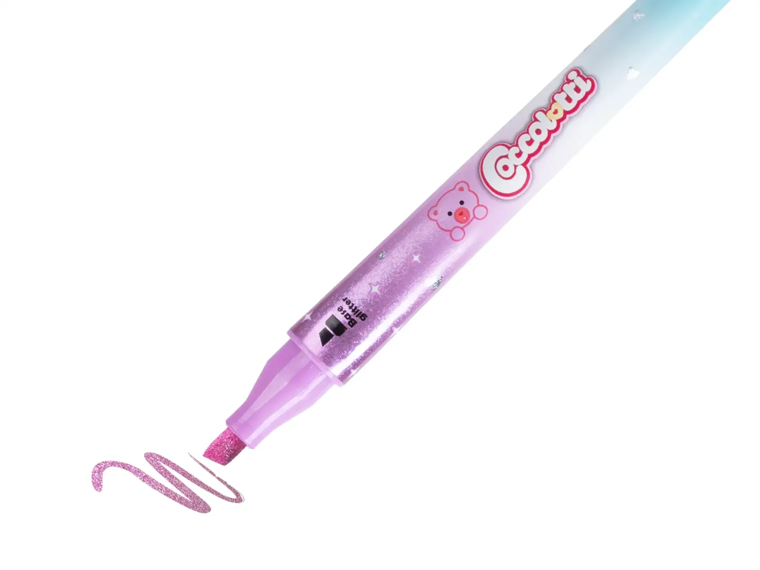 4Set 3 evidenziatori doppia punta Duo Tone Coccolotti