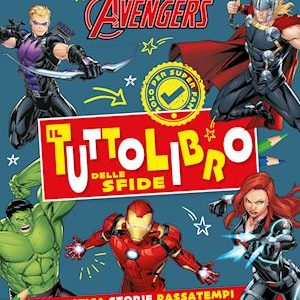 tuttolibro delle sfide avengers libro avengers prime letture marvel libro attivo avengers giochi e attività