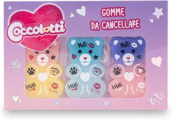 Set 3 Gommine Coccolotti LoveTell