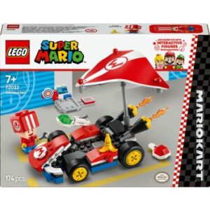 lego mario kart kart standard 72032 lego super mario kart standard toad pit stop set lego mario kart 72032 con toad