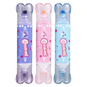 set 3 evidenziatori con timbro coccolotti evidenziatori coccolotti con timbro colourbook set 3 evidenziatori 2 in 1 coccolotti