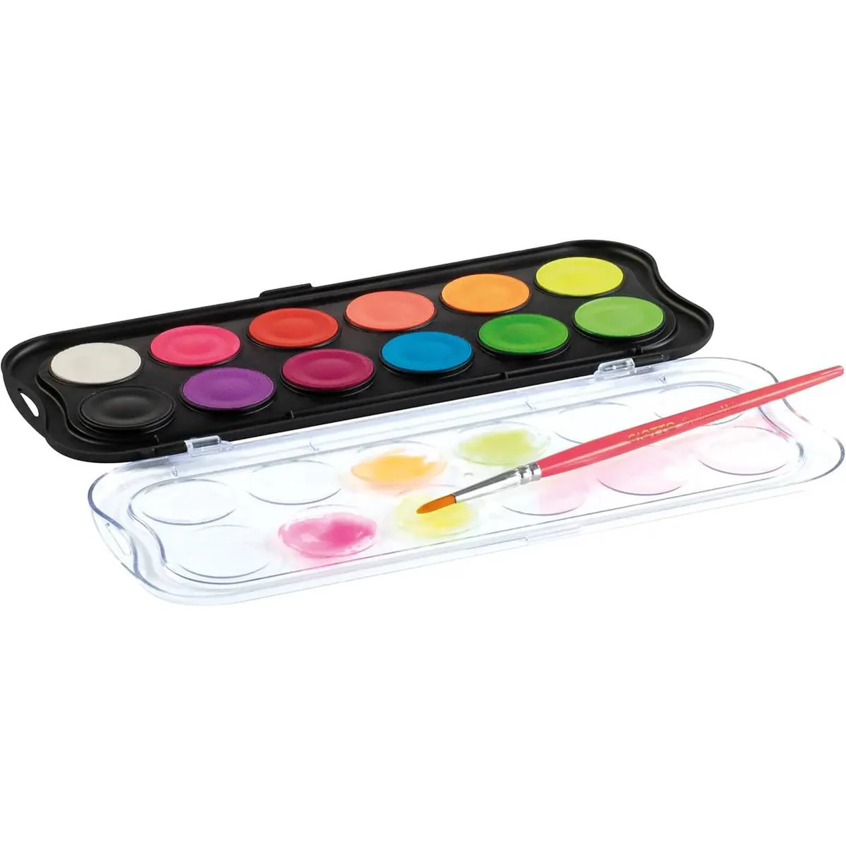 FILA Giotto Scatola 12 Acquerelli Fluo