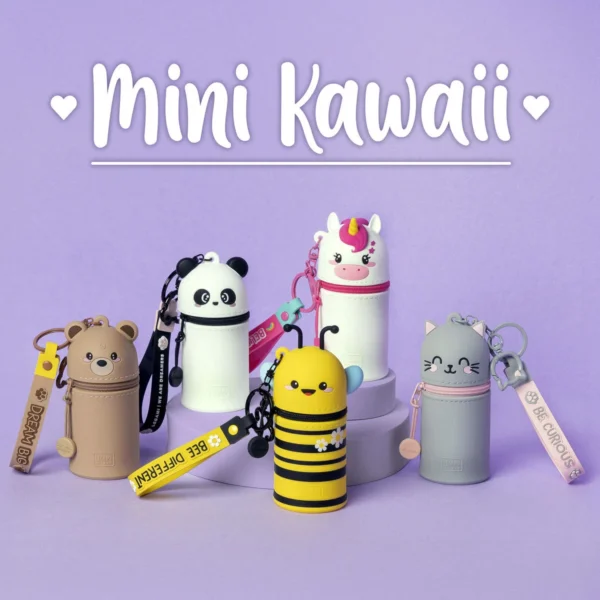 Portamonete con Portachiavi Panda – Mini Kawaii