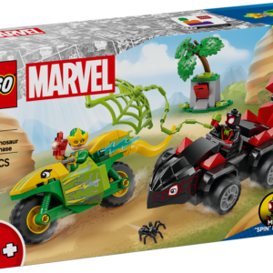 lego spidey inseguimento sui dino-veicoli di spin ed electro 11198 lego marvel spidey dino-veicoli spin electro set lego spidey 11198 con spin ed electro