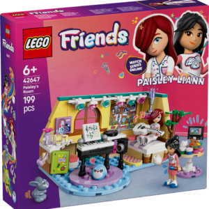 lego friends la cameretta di paisley 42647 lego friends cameretta di paisley con liann e melody set lego friends paisley s room 42647
