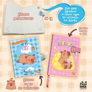 Diario segreto TintaUnita Capibara