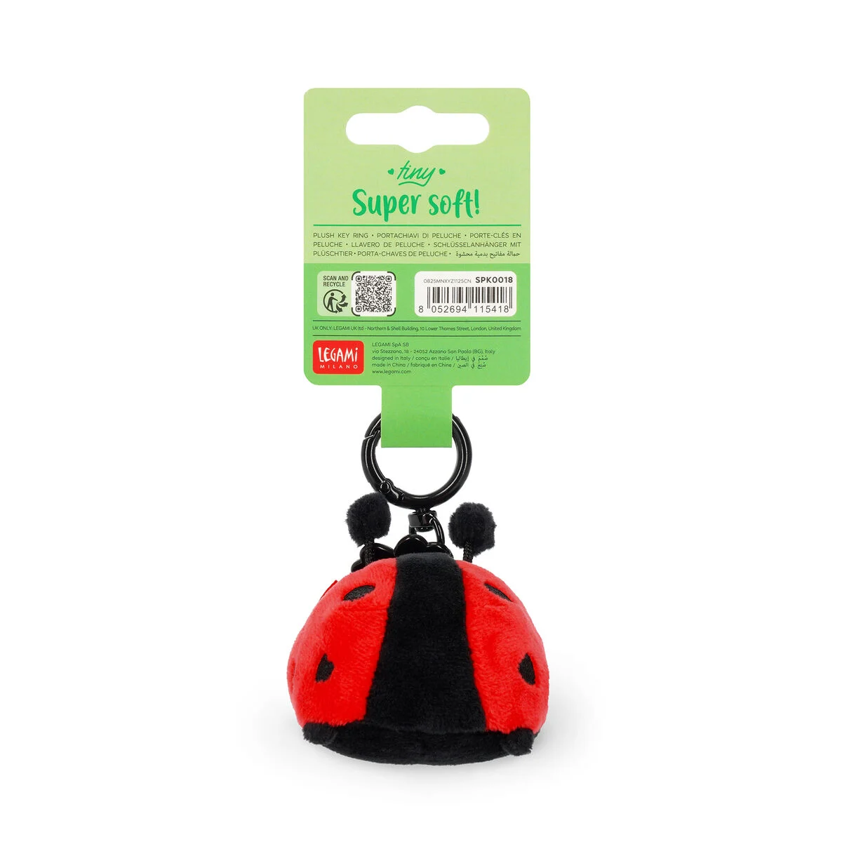Portachiavi di Peluche Ladybug 6
