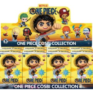blind box one piece cosbi mini figures 8 cm