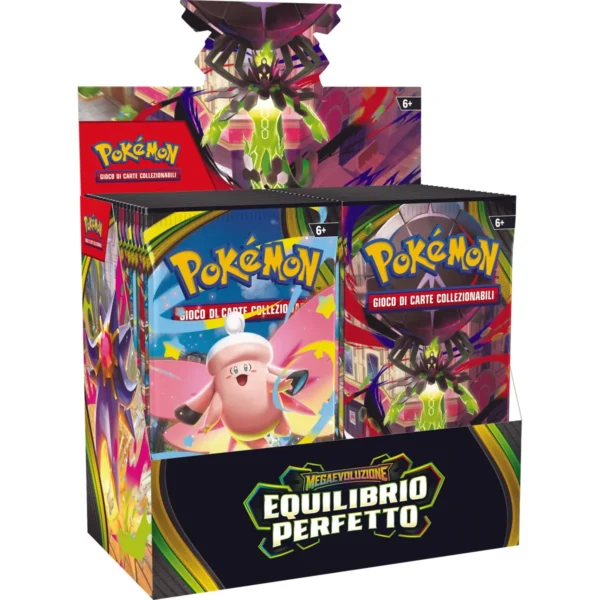 Pokémon Megaevoluzione Equilibrio Perfetto busta 10 carte