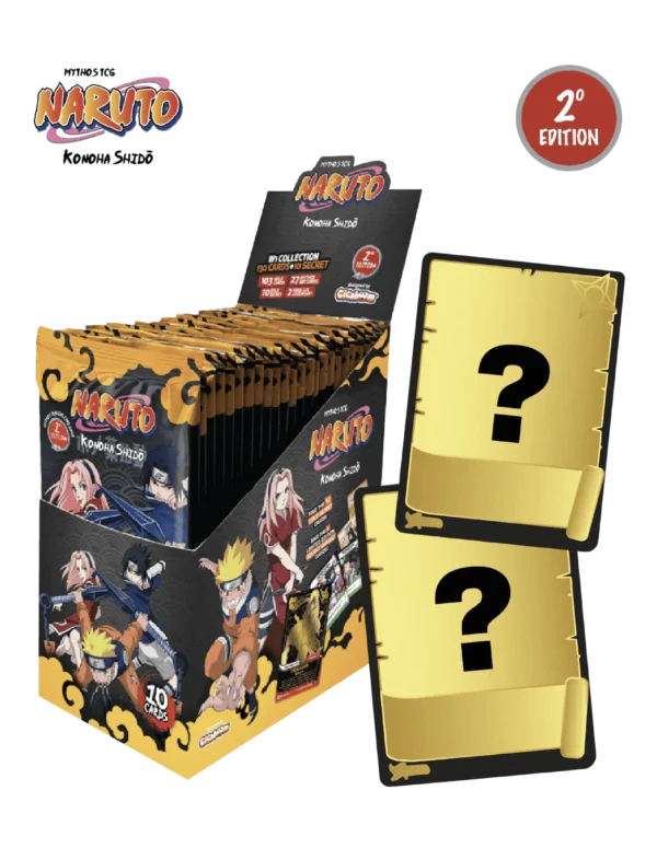 Naruto Mythos TCG Konoha Shido 2 Edition bustina