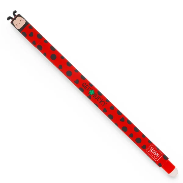 Penna Gel Cancellabile Ladybug
