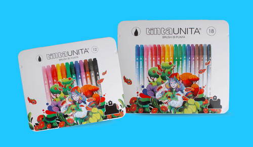 pennarelli brush bi punta fraffrog